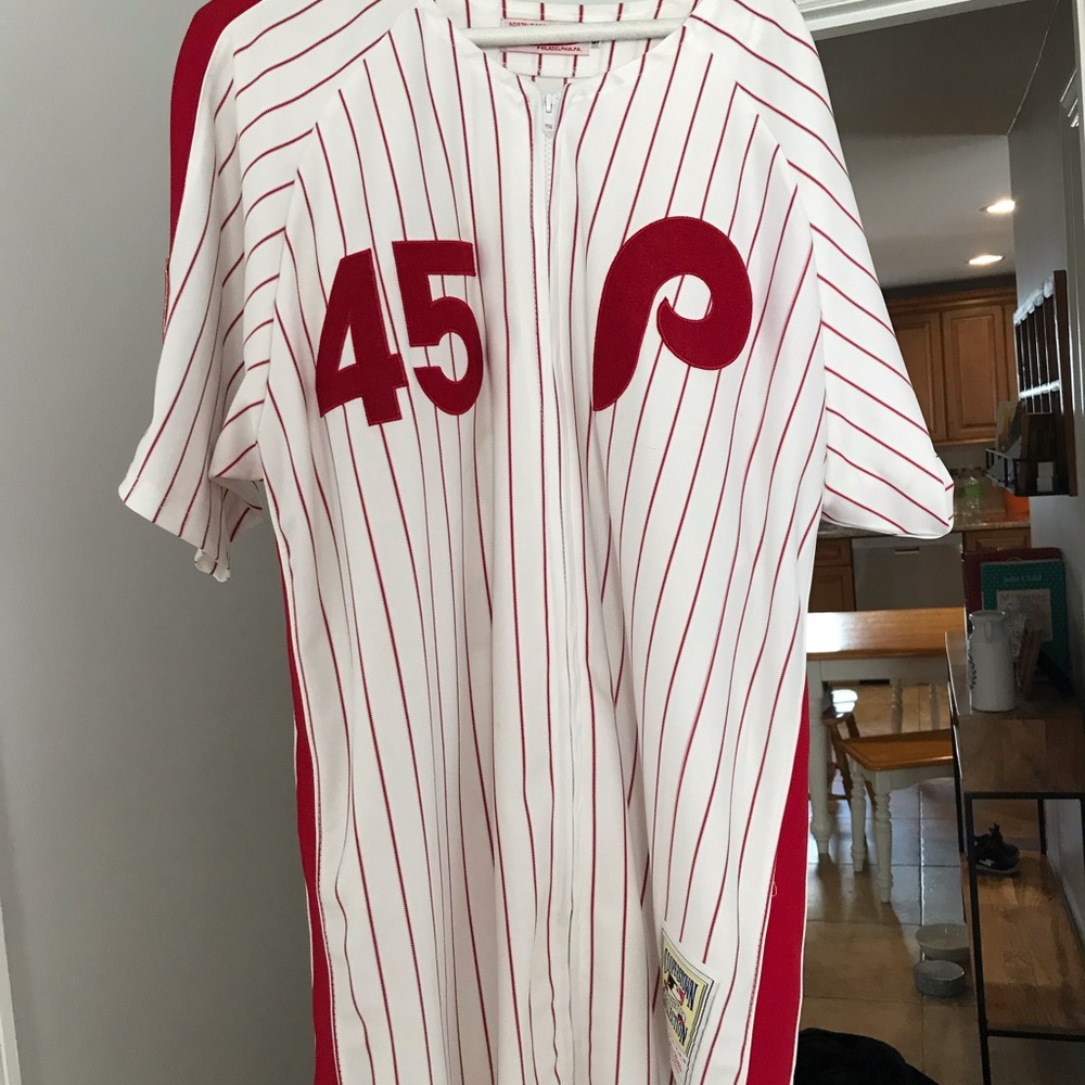 Mitchell Ness Tug McGraw Retro Philadelphia Phillies jersey